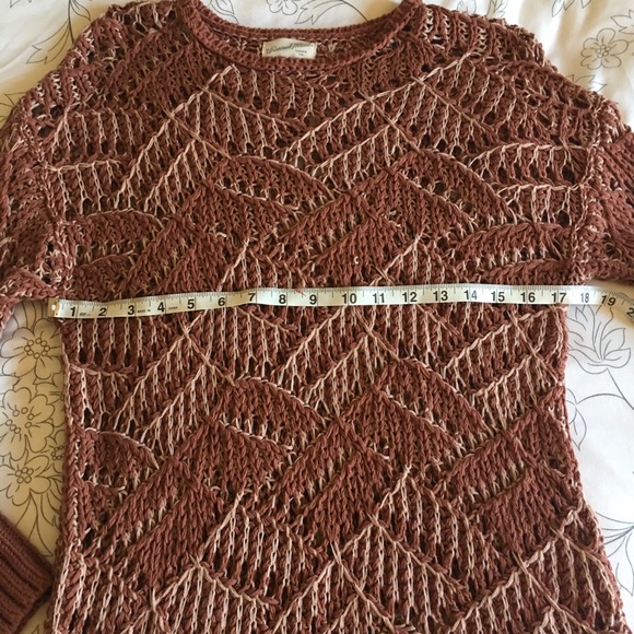 Universal thread open stitch tunic sweater - Picture 5 of 6